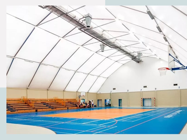 Строительство спортивных залов в Алексине