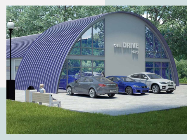 Монтаж ангаров и металлоконструкций от 659 руб.