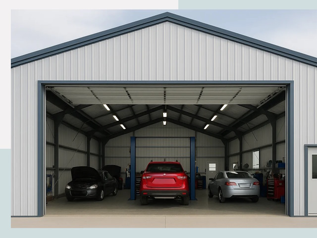 Ангары из сэндвич панелей от 659 руб. в Алексин