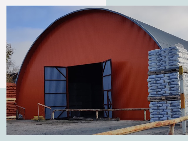 Полукруглые ангары по цене от 659 руб. в Алексин