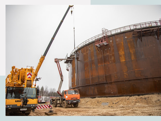 Монтаж резервуаров в Алексине от 659 руб. за м³