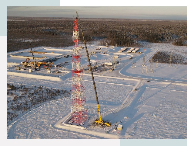 Мачты связи в Алексине