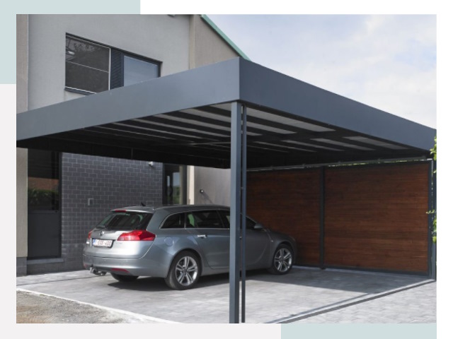 Металлические навесы в Алексине