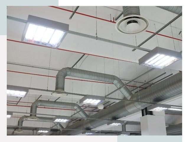 Вентиляция ангаров в Алексине