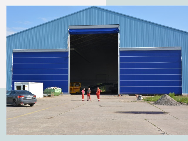 Ангарные ворота в Алексин от СтальСтрой-Лкс по цене 659 руб.