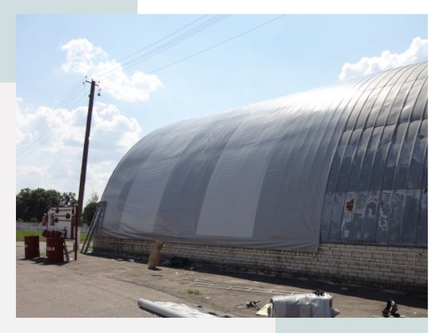 Ремонт ангаров в Алексине