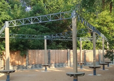 Терраса из металлоконструкций под ключ, проектирование, изготовление и монтаж от СтальСтрой-Лкс